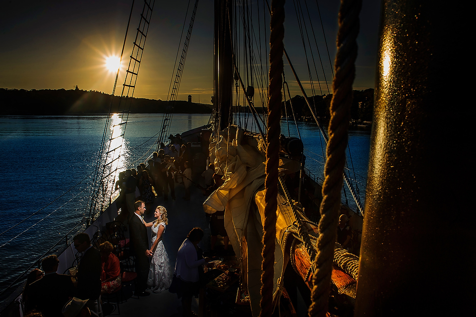 Tall Ship Silva Wedding