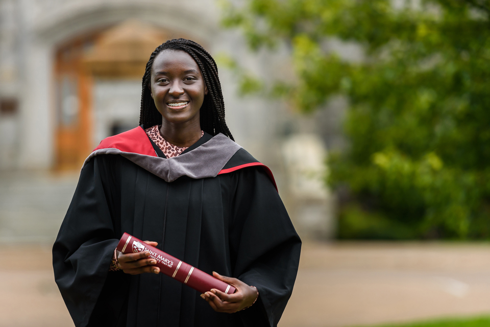 SMU graduation portraits